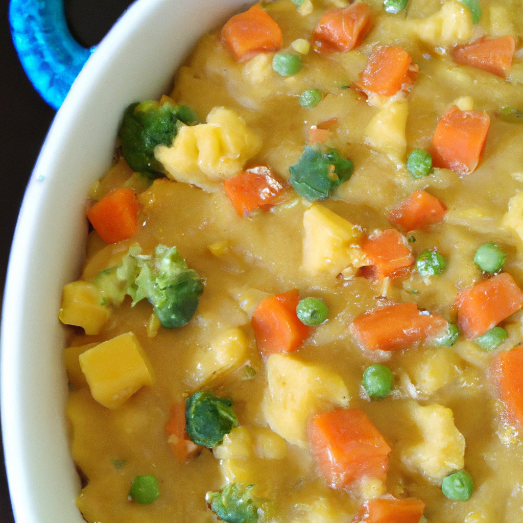 foto da receita Canja de legumes ao curry