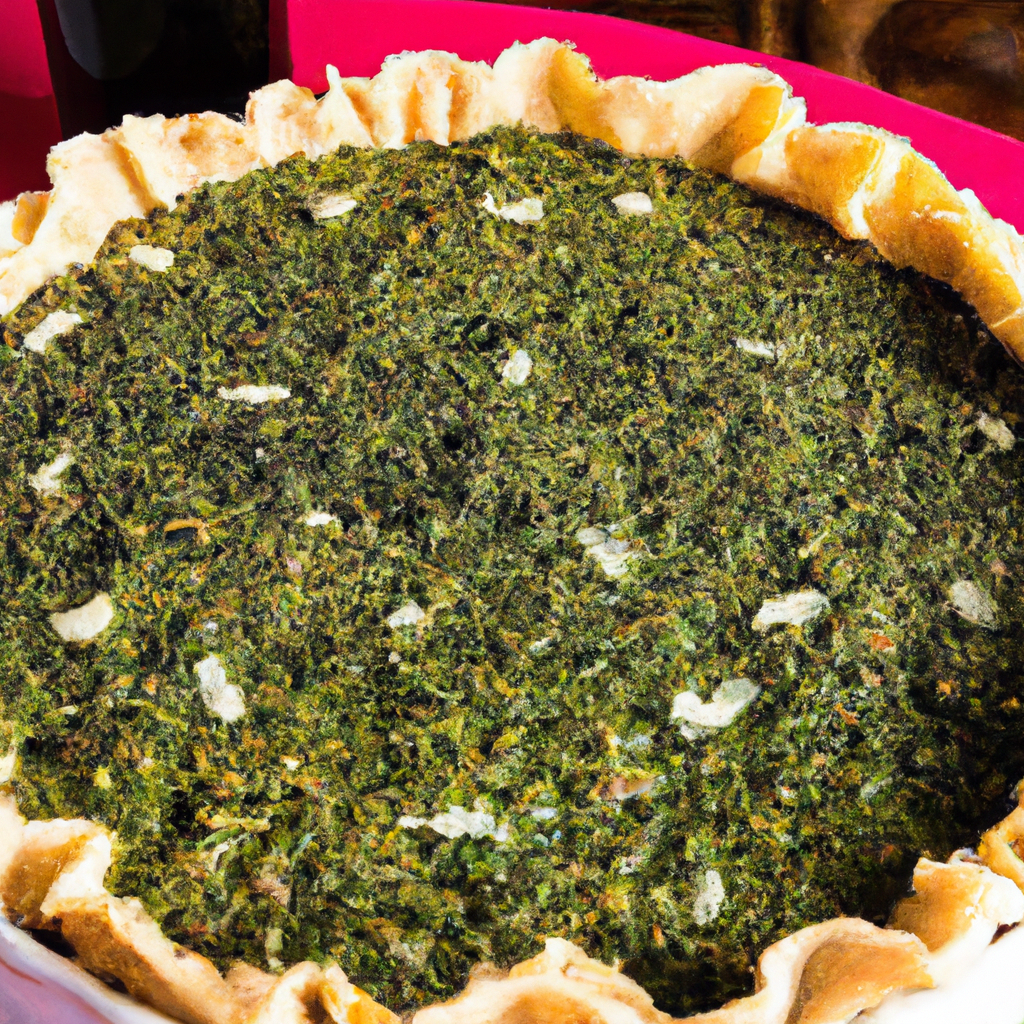 foto da receita Torta de espinafre com ricota e massa proteica