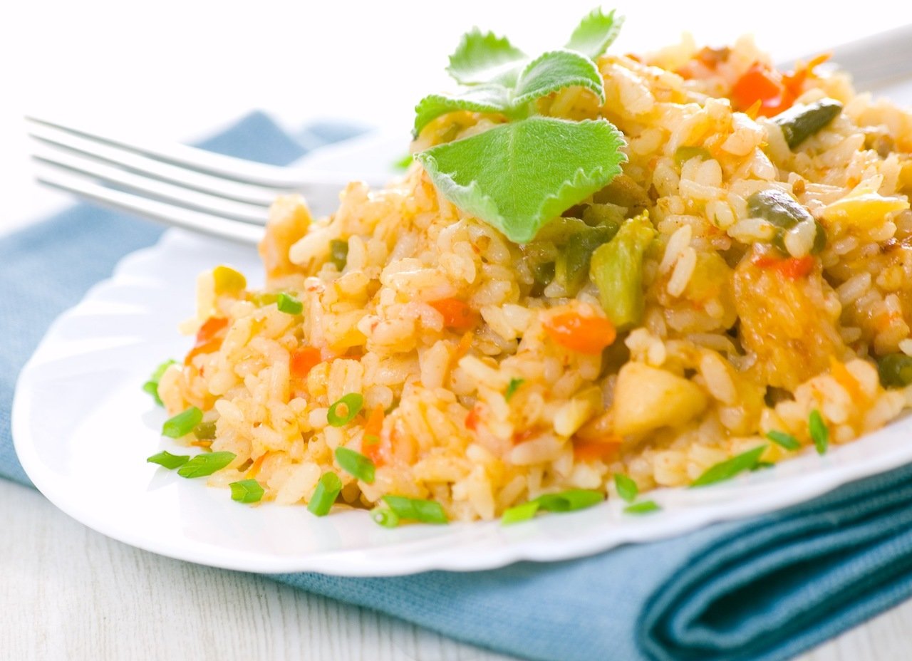 foto da receita Risoto de frango fácil