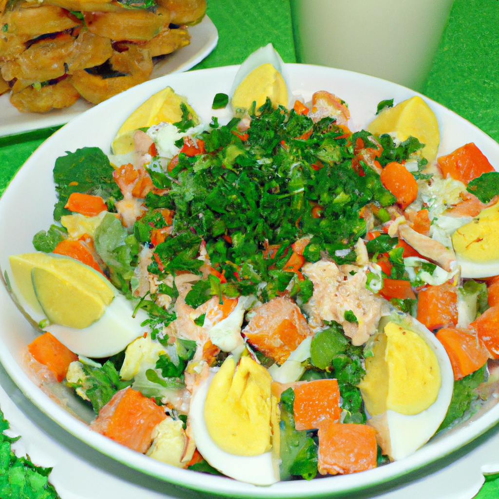 foto da receita Salada Brasil