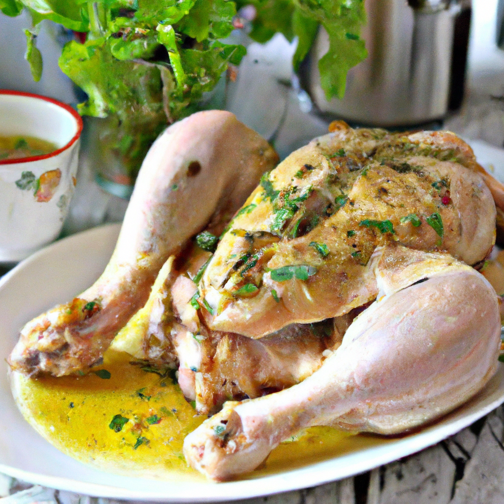 foto da receita Frango com ervas