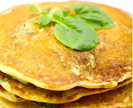 foto da receita Panqueca de agrião