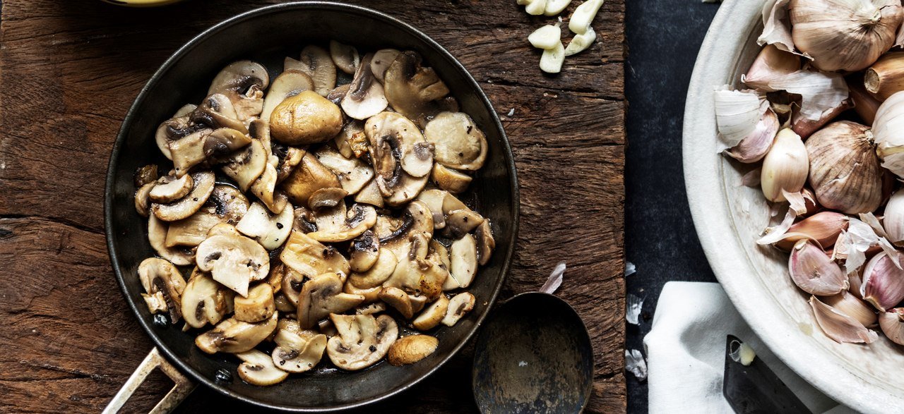 foto da receita Cogumelos light ao forno