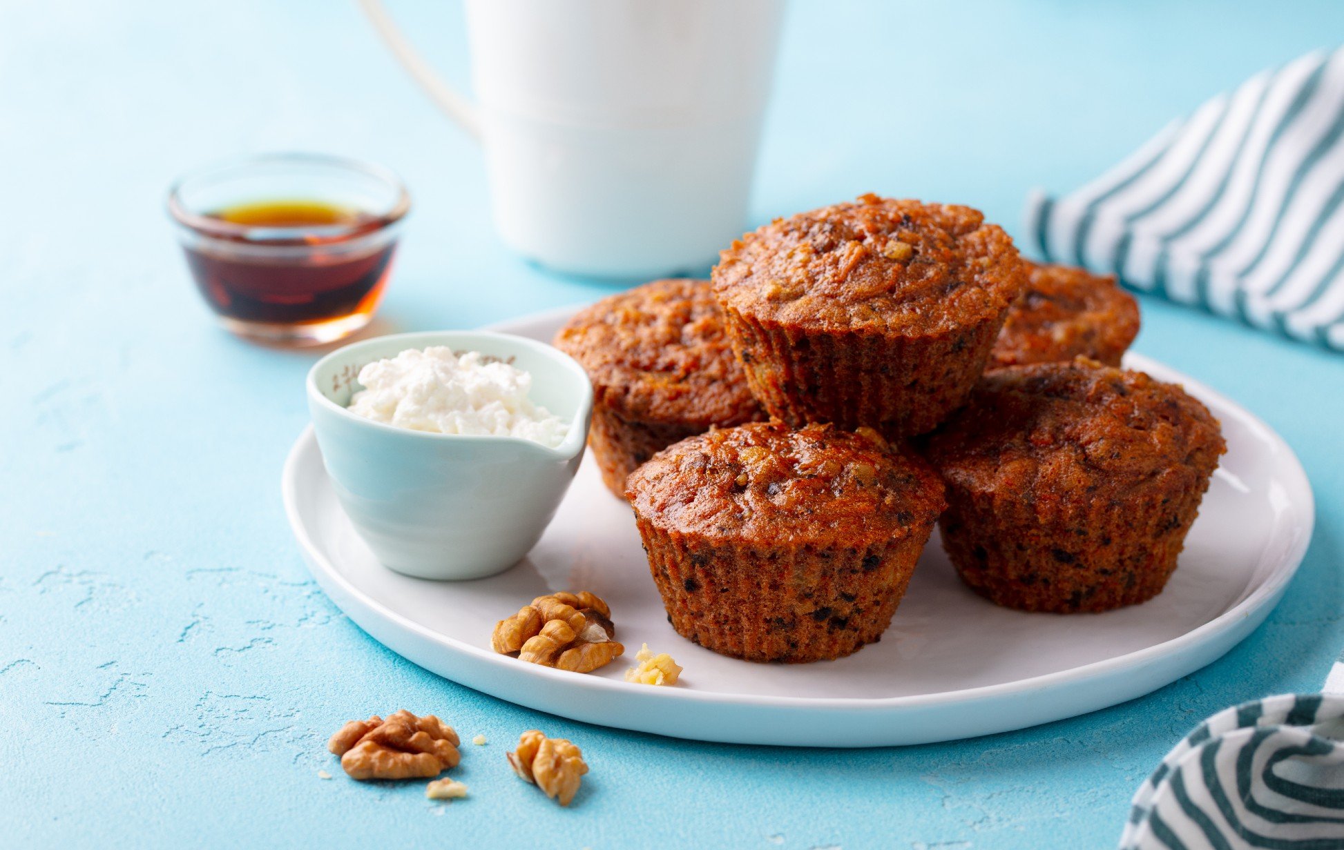 foto da receita Muffin light de cenoura