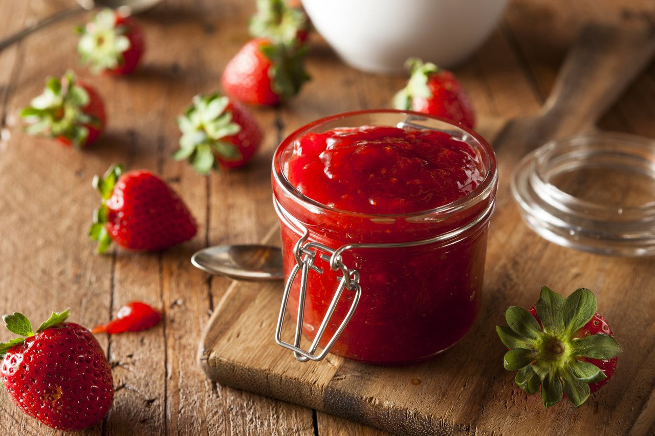 foto da receita Geleia de morango