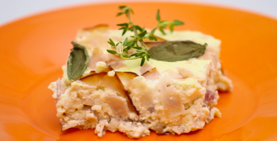 foto da receita Torta light de peru e ricota