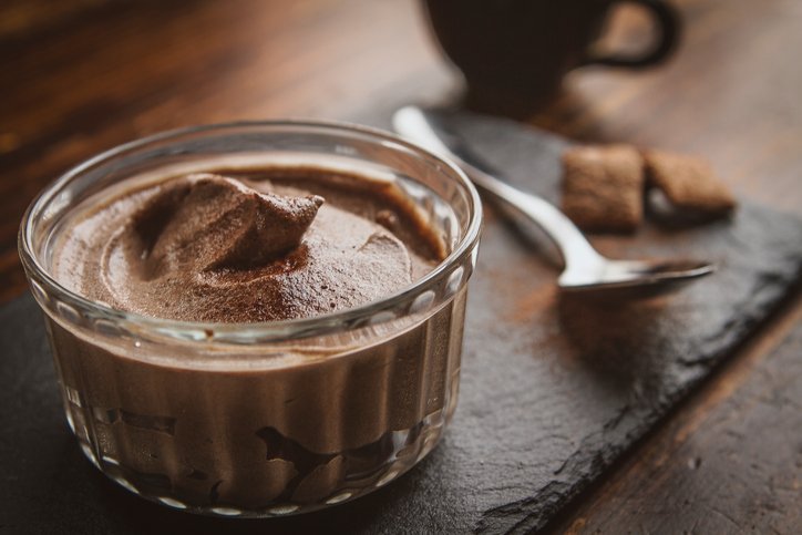 foto da receita Mousse de chocolate low carb