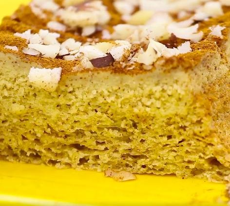 foto da receita Bolo de iogurte com canela de micro-ondas