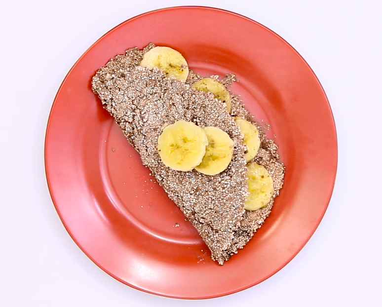 foto da receita Tapioca de cacau