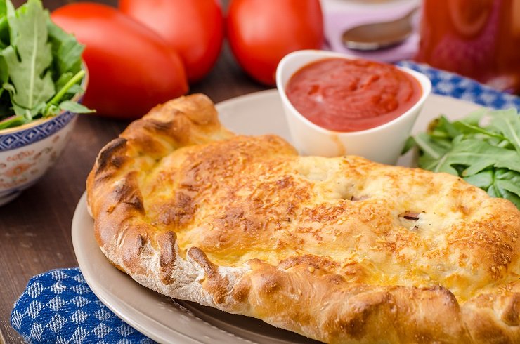 foto da receita Calzone low carb