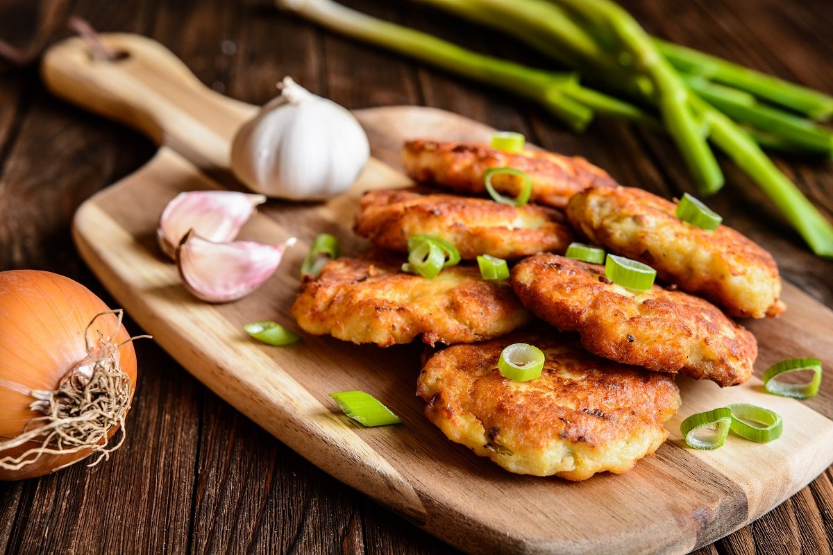 foto da receita Hambúrguer de atum