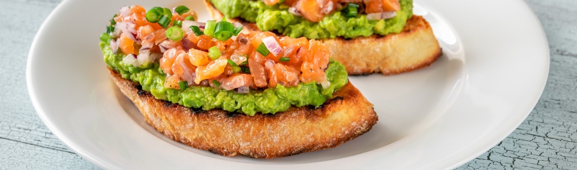 foto da receita Salmão com guacamole