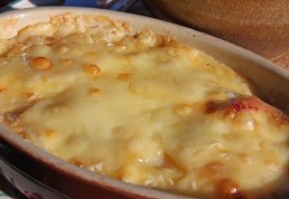 foto da receita Escondidinho de carne seca