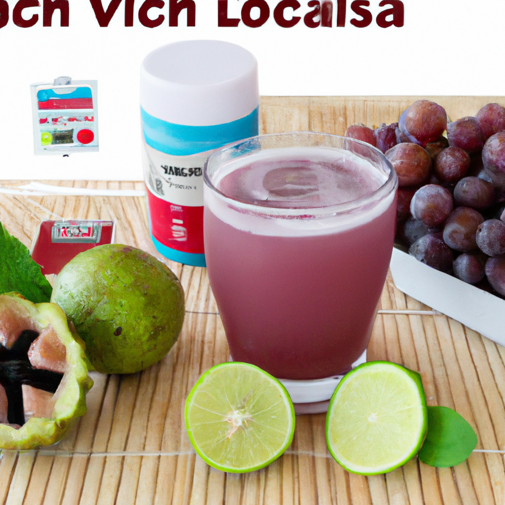 foto da receita Suco de Uva com Lichia