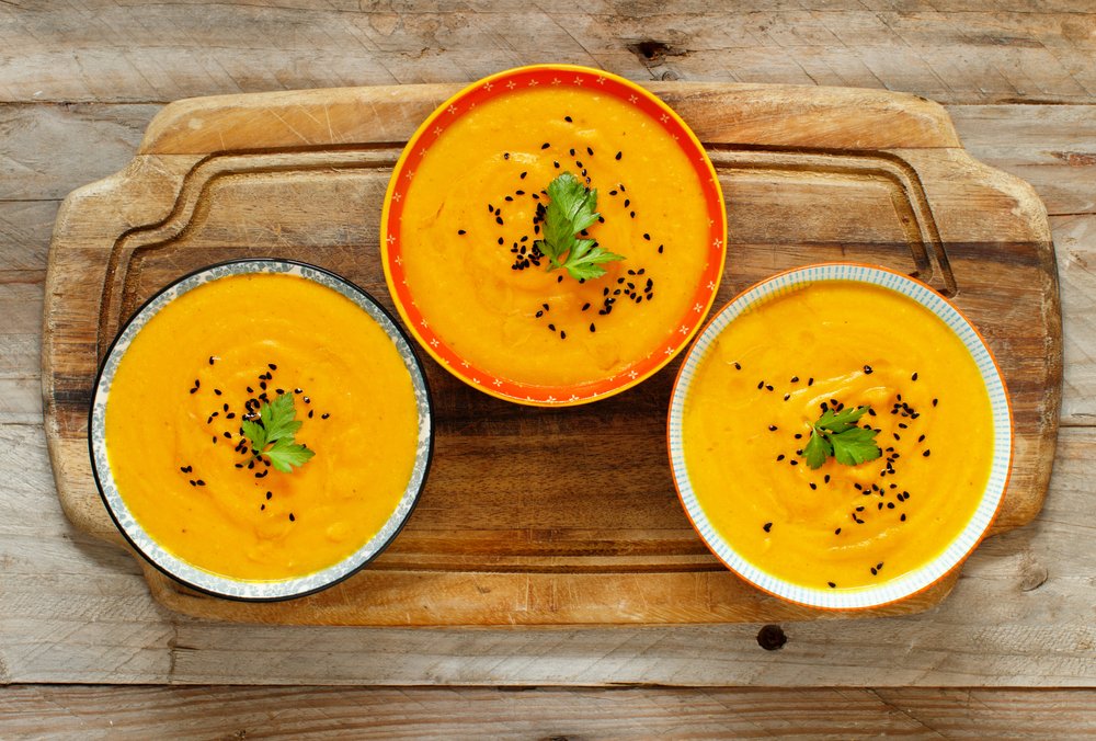 foto da receita Sopa detox com abóbora