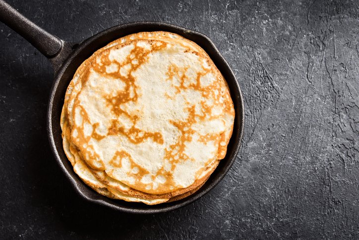 foto da receita Panqueca rápida de aveia