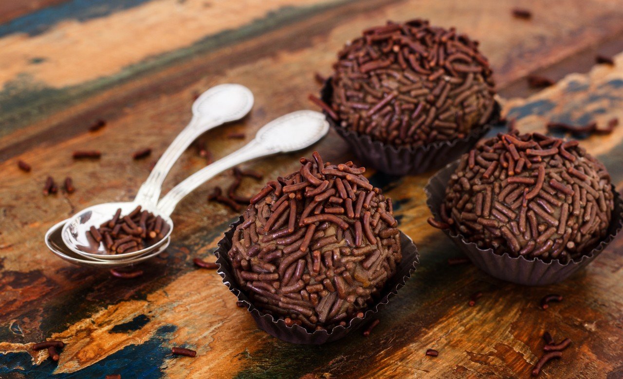 foto da receita Brigadeiro vegano