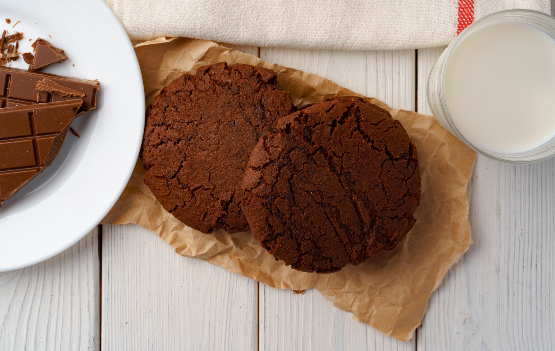 foto da receita Cookie low carb de Chocolate