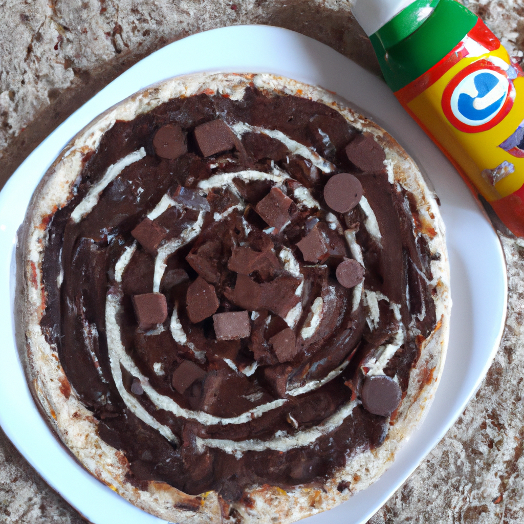 foto da receita Pizza de chocolate