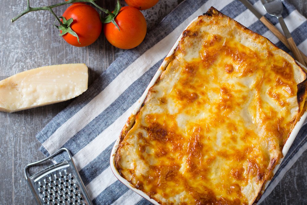 foto da receita Lasanha de bacalhau 