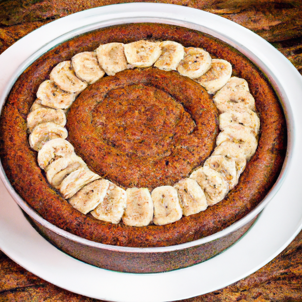 foto da receita Bolo de banana sem farinha e açucar 