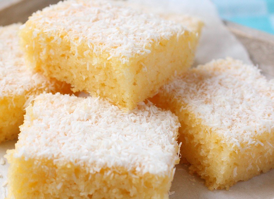 foto da receita Bolinho de coco low carb