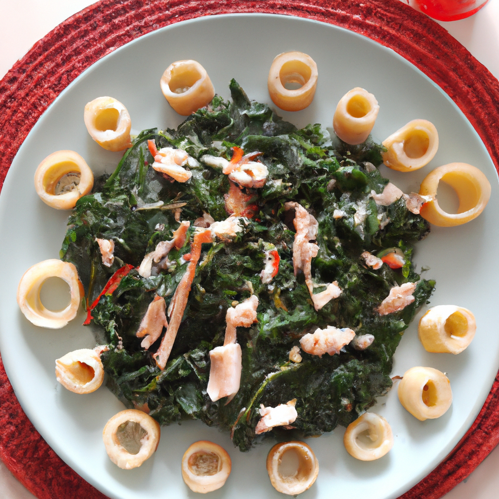 foto da receita Salada espinafre