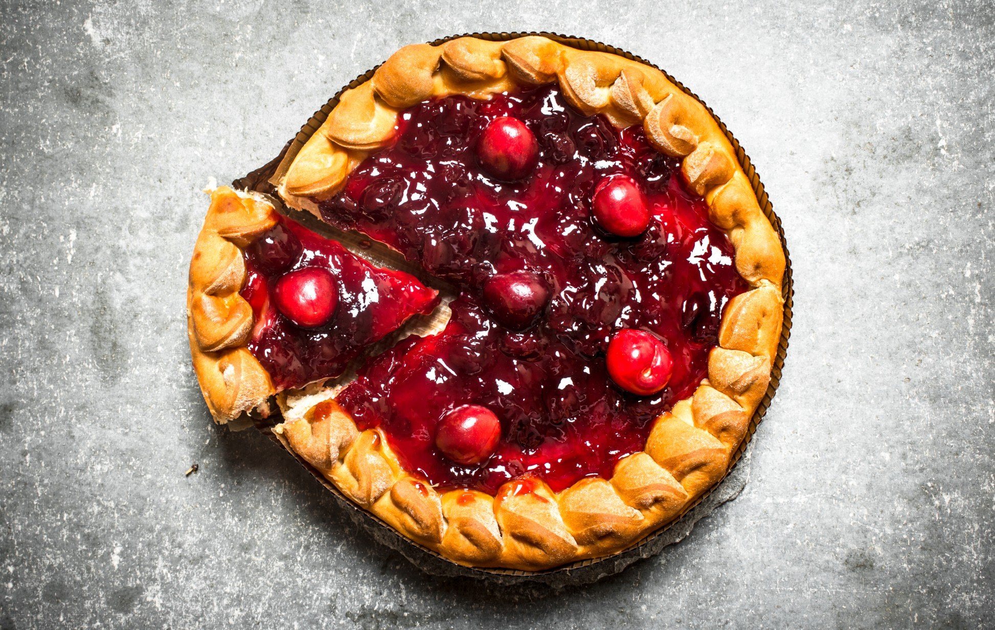 foto da receita Torta gelada de frutas vermelhas