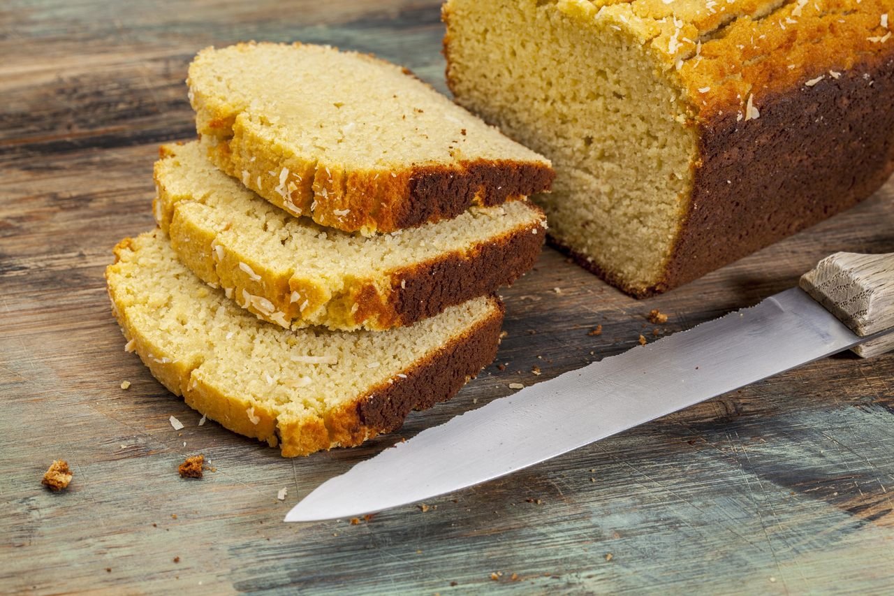 foto da receita Bolo de coco prático low carb