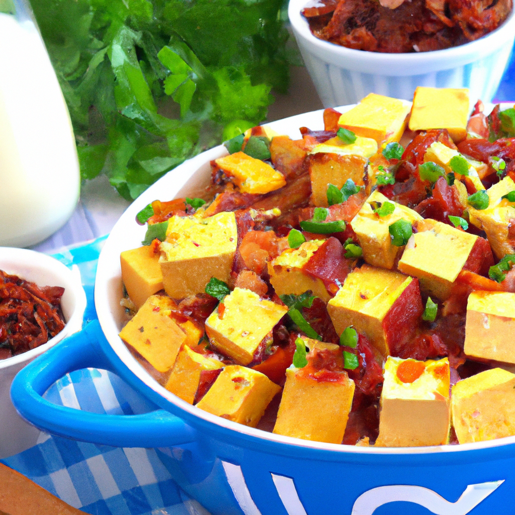 foto da receita Mexidão de tofu com bacon Da Forte