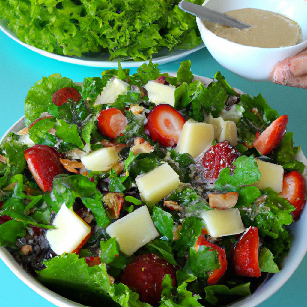 foto da receita Bowl de salada da Forte (queijo canastra)