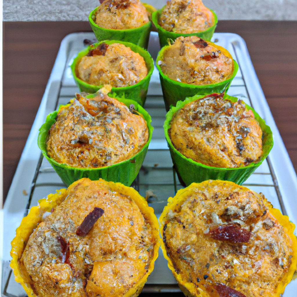 foto da receita Muffin salgado low carb