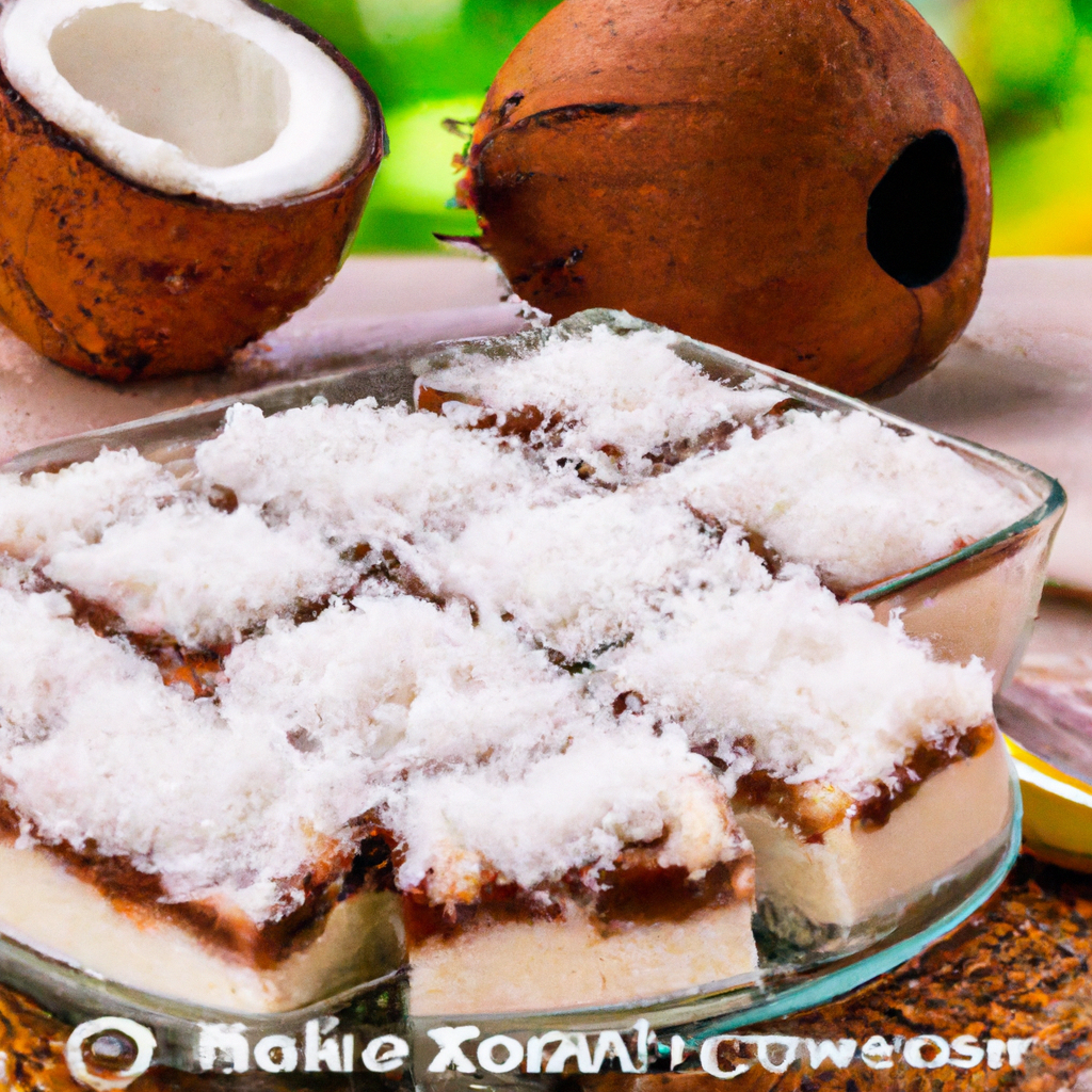 foto da receita Pavê de coco