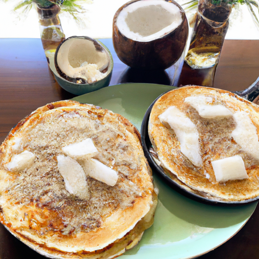 foto da receita Panqueca de coco