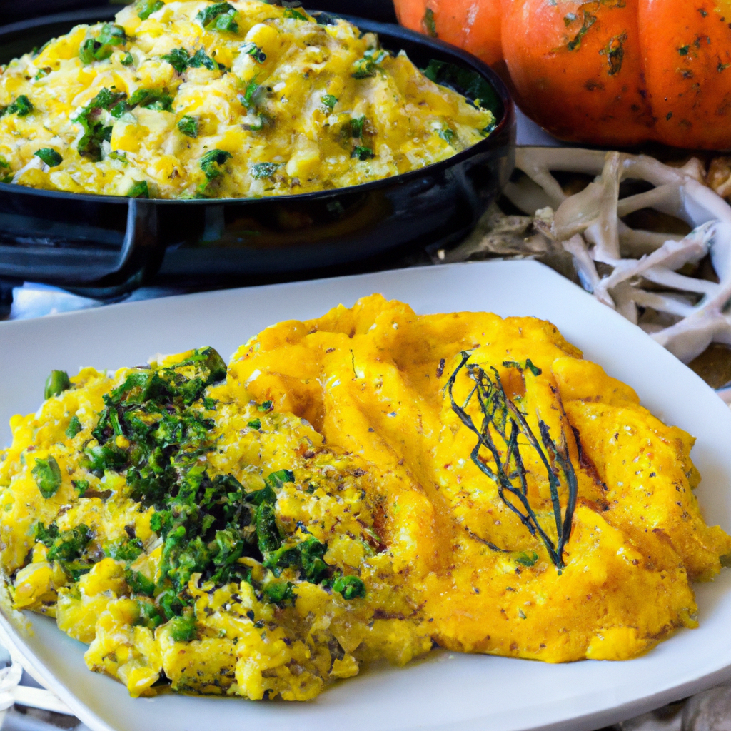 foto da receita Kitchari de arroz branco com feijão carioca e abóbora