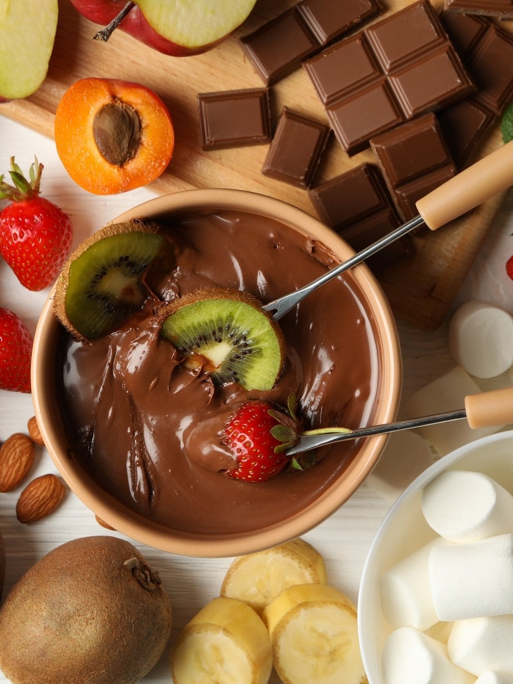 foto da receita Fondue de chocolate