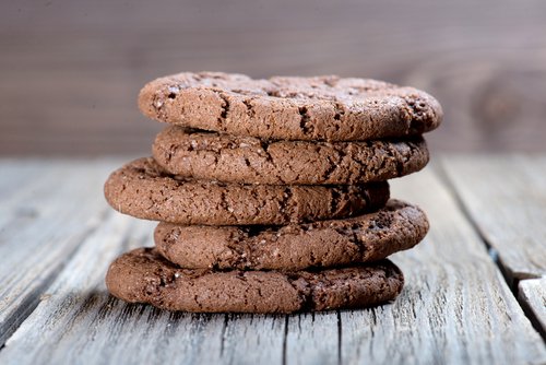 foto da receita Cookies de cacau 