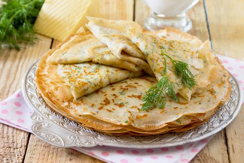 foto da receita Panqueca funcional salgada