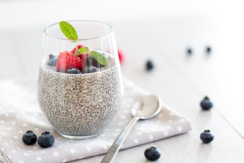 foto da receita Pudim de chia