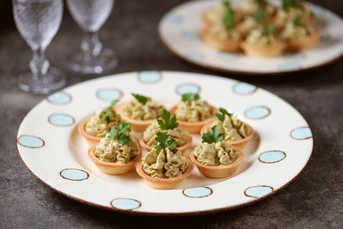 foto da receita Pasta de abacate com atum 