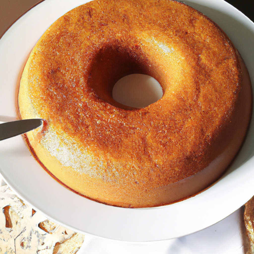 foto da receita Bolo de leite condensado