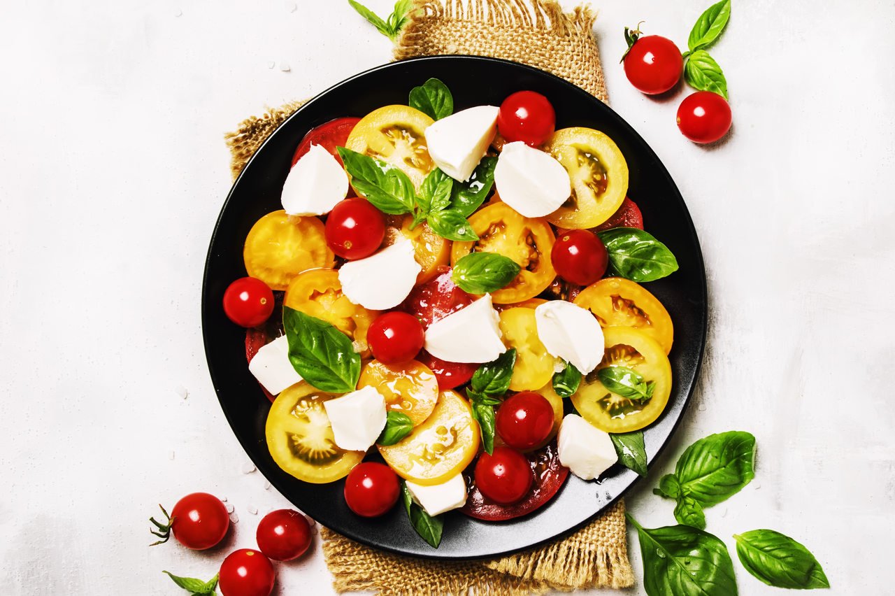 foto da receita Salada caprese