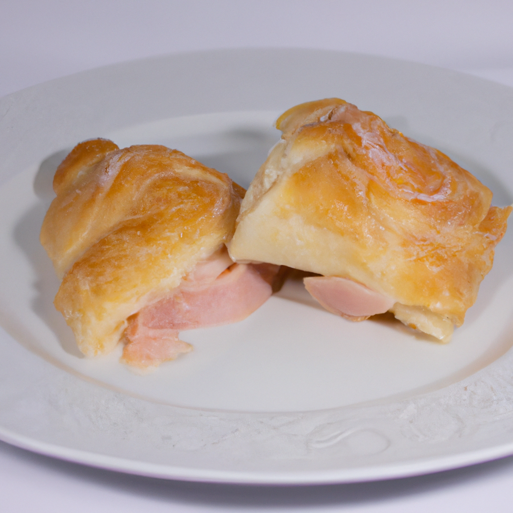 foto da receita Croissant de Peito de Peru