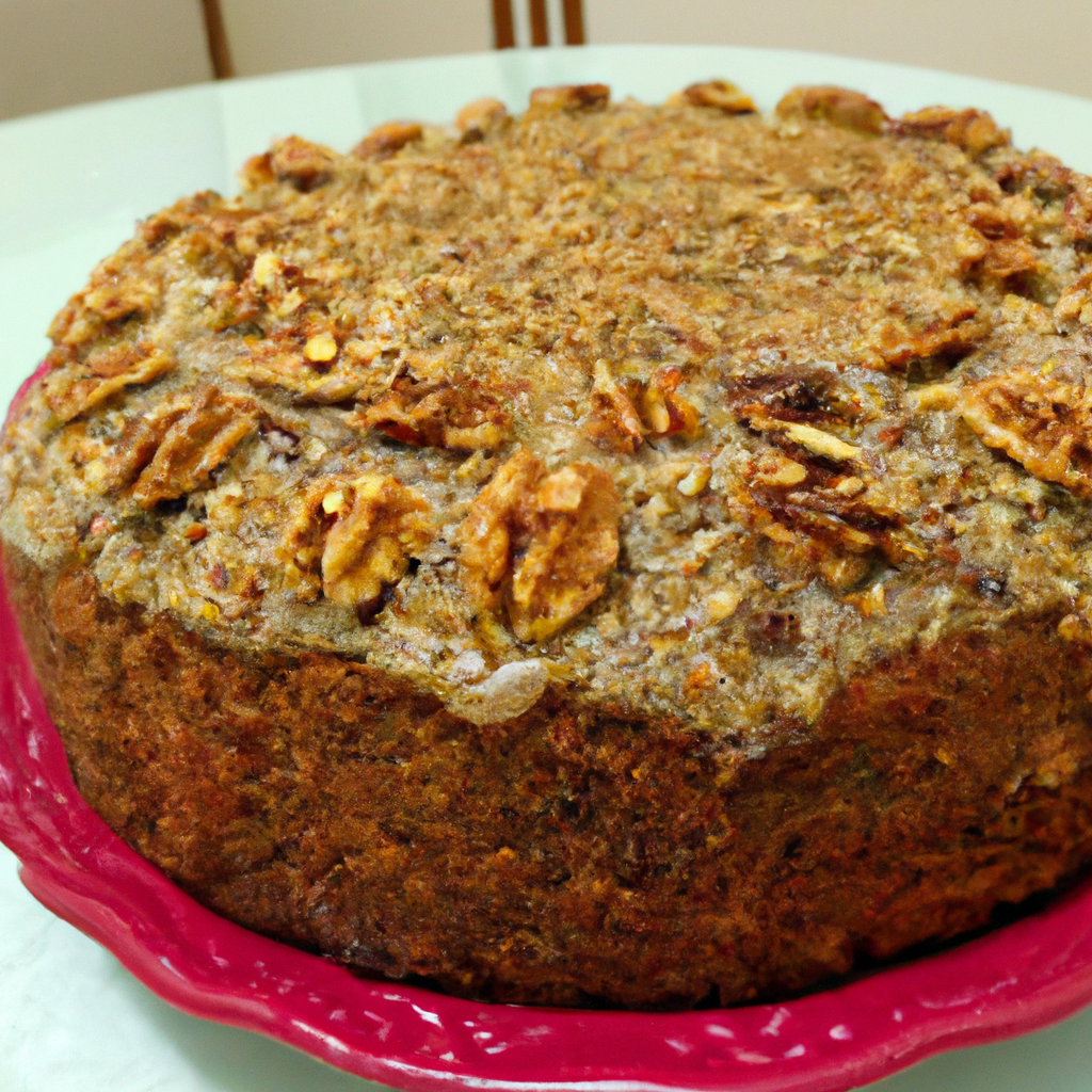 foto da receita Bolo de nozes sem recheio