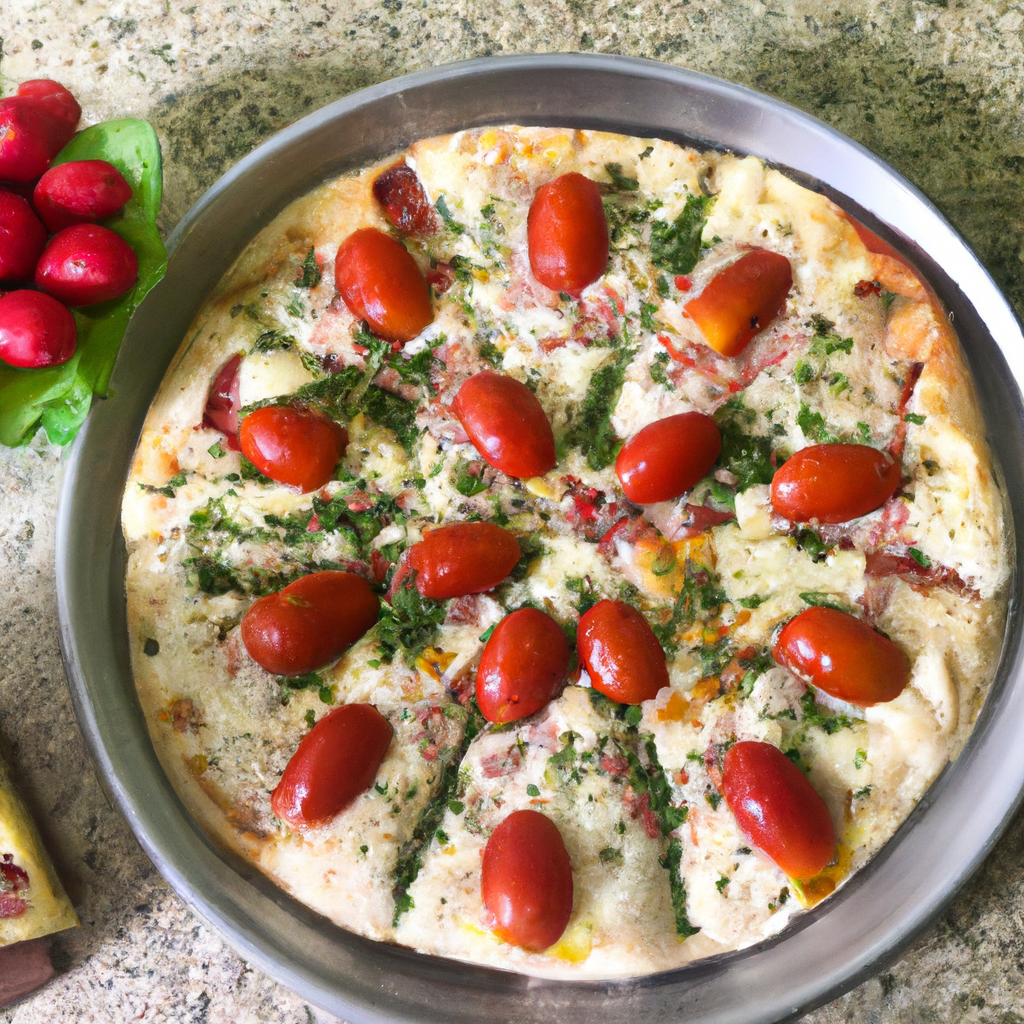 foto da receita Pizza de peito de peru com catupiry