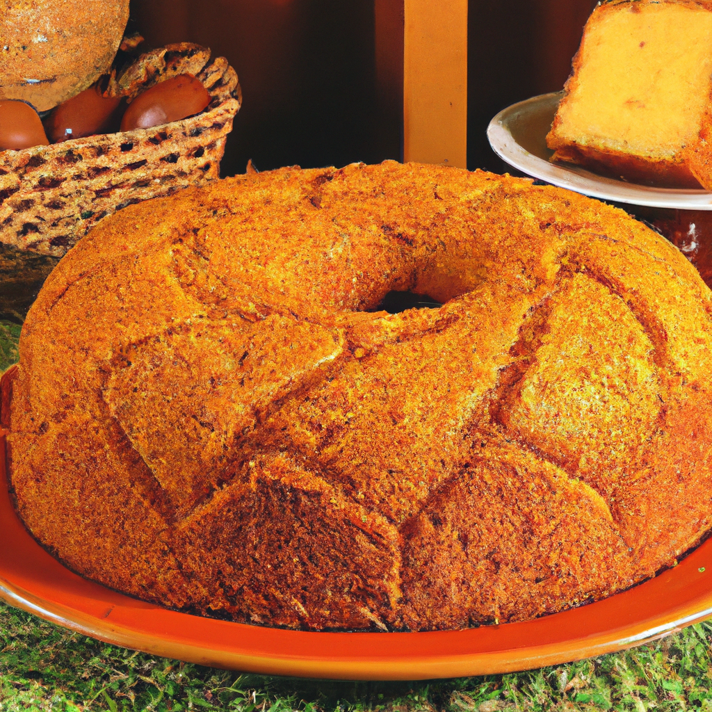 foto da receita Bolo de trigo