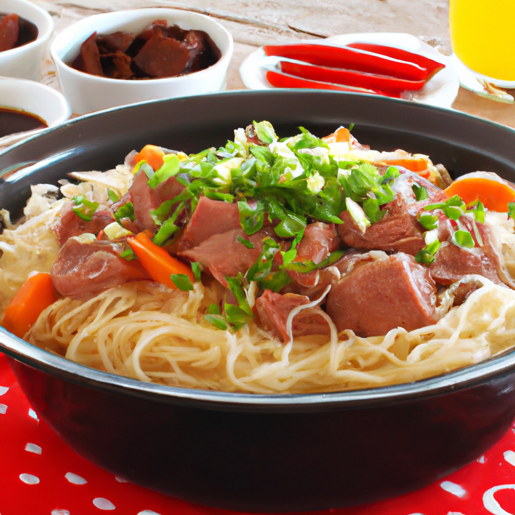 foto da receita Sukiyaki