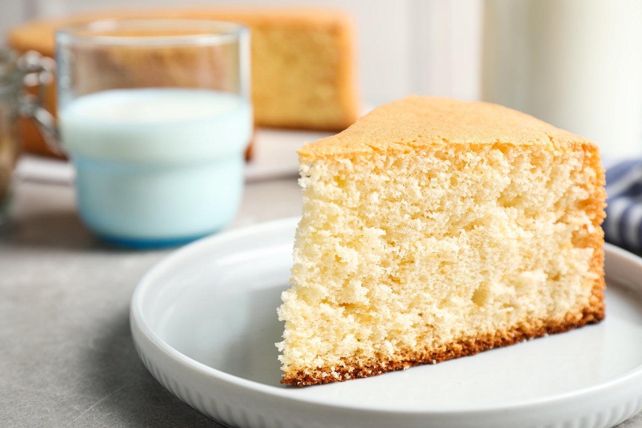 foto da receita Bolo de leite